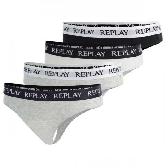 Foto van product REPLAY String grijs / zwart / wit