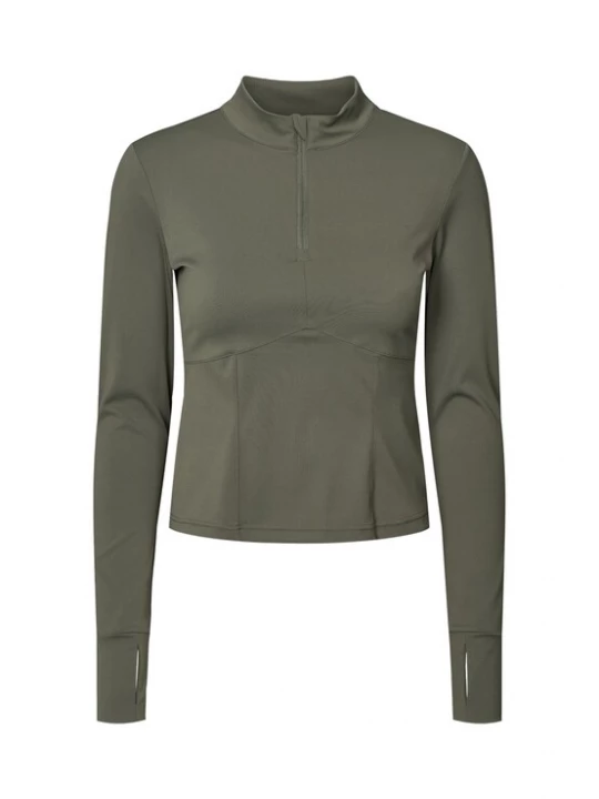 Foto van product rethinkit studios Functioneel shirt olijfgroen