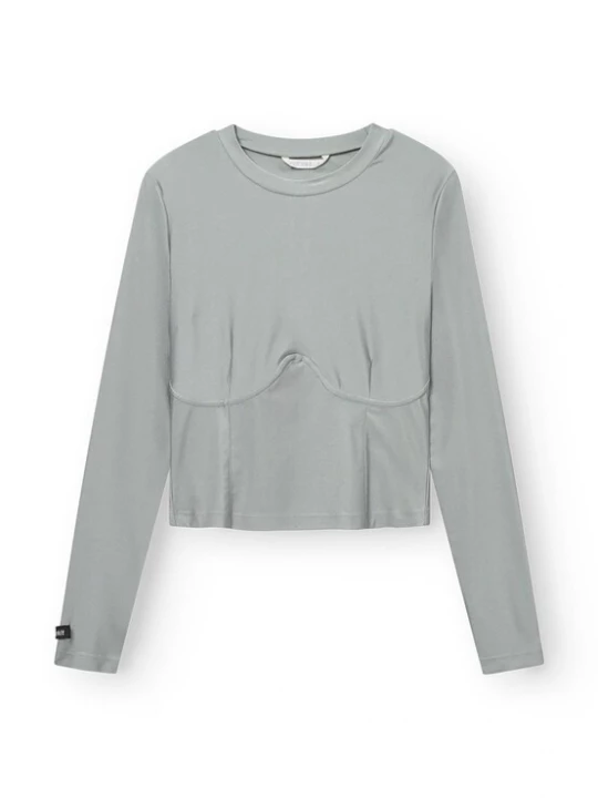 Foto van product rethinkit studios Shirt 'Nice Spark' zilvergrijs