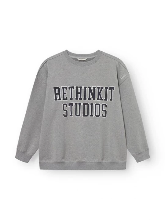 Foto van product rethinkit studios Sweatshirt grijs gemêleerd