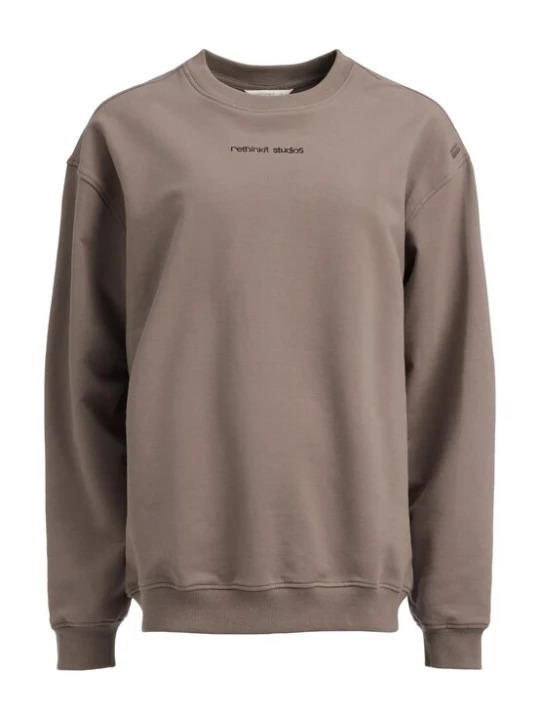 Foto van product rethinkit studios Sweatshirt 'One' chocoladebruin