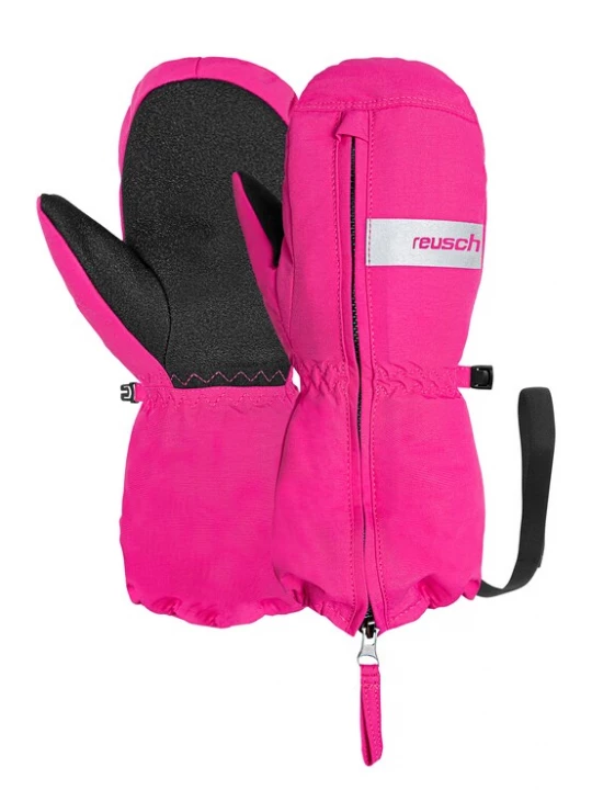 Foto van product REUSCH Handschoenen 'Moritz Mitten' zilvergrijs / pink / zwart