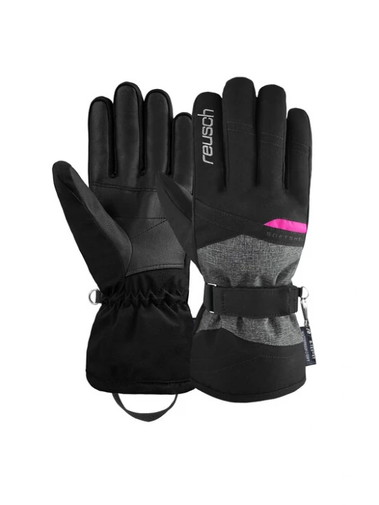 Foto van product REUSCH Sporthandschoenen antraciet / grijs gemêleerd / pink