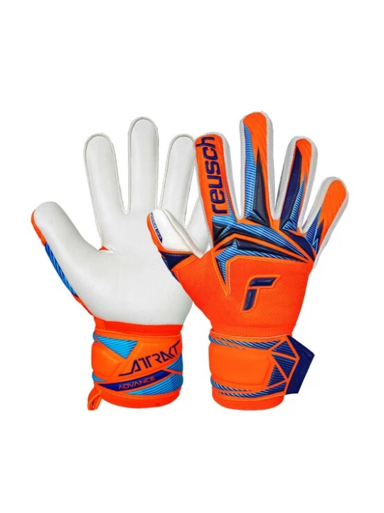Foto van product REUSCH Sporthandschoenen 'Attrakt Advance' blauw / oranje