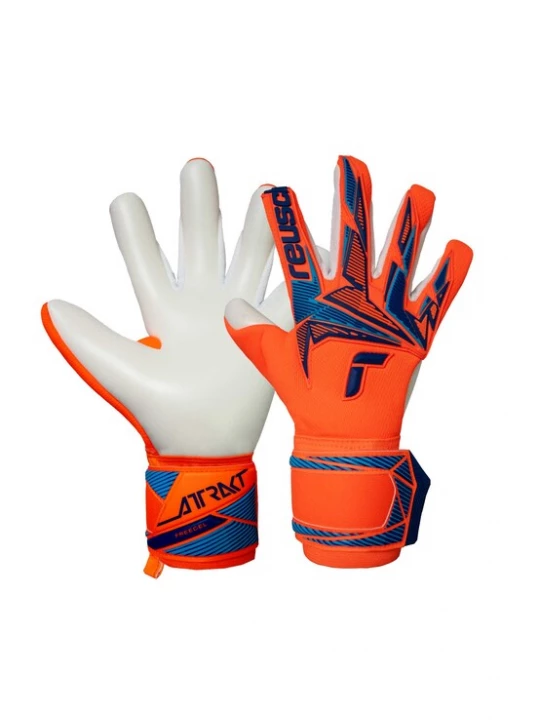 Foto van product REUSCH Sporthandschoenen 'Attrakt Freegel Advance' blauw / oranje
