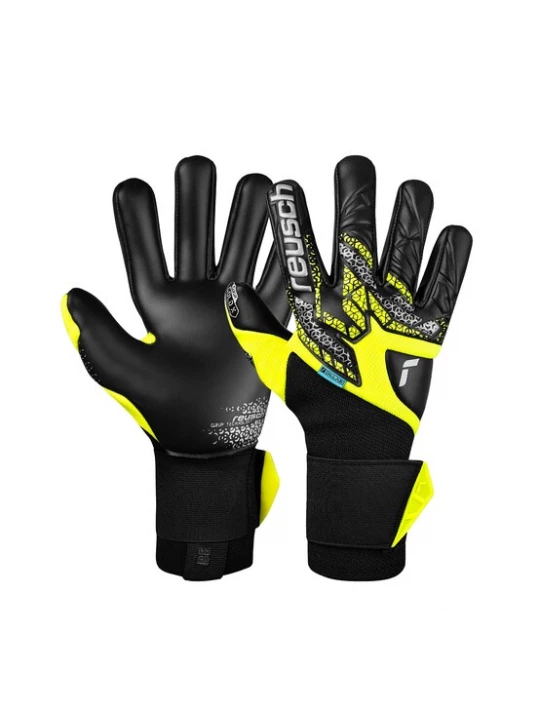 Foto van product REUSCH Sporthandschoenen 'Attrakt Gold X NC Gravity' geel / zwart