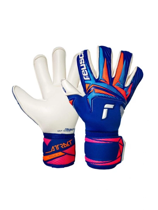 Foto van product REUSCH Sporthandschoenen 'Attrakt Gold X Roll Finger' blauw