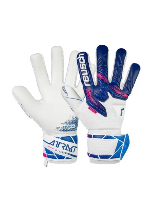 Foto van product REUSCH Sporthandschoenen 'Attrakt Re:Grip Nc' blauw / pink / wit