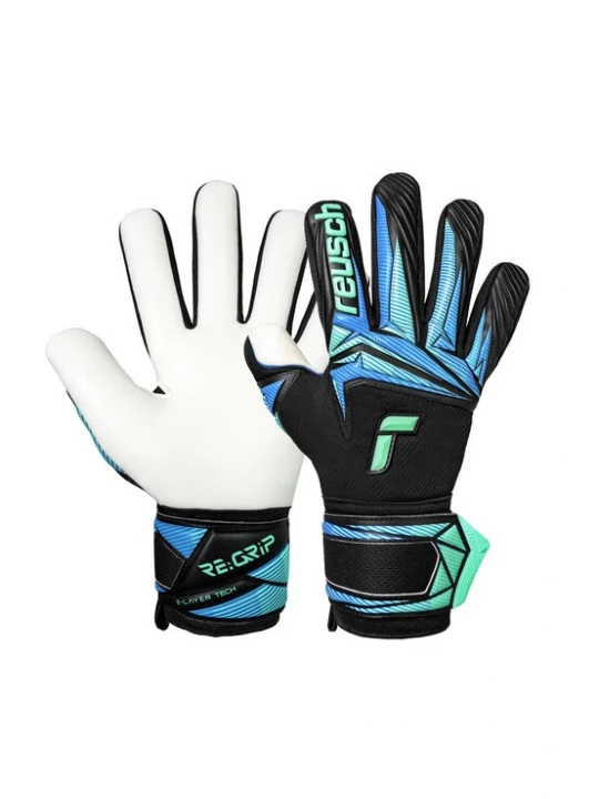 Foto van product REUSCH Sporthandschoenen 'Attrakt RE:GRIP NC' blauw / zwart