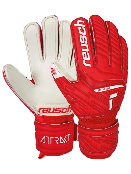 Foto van product REUSCH Sporthandschoenen 'Attrakt Silver Junior' rood / wit