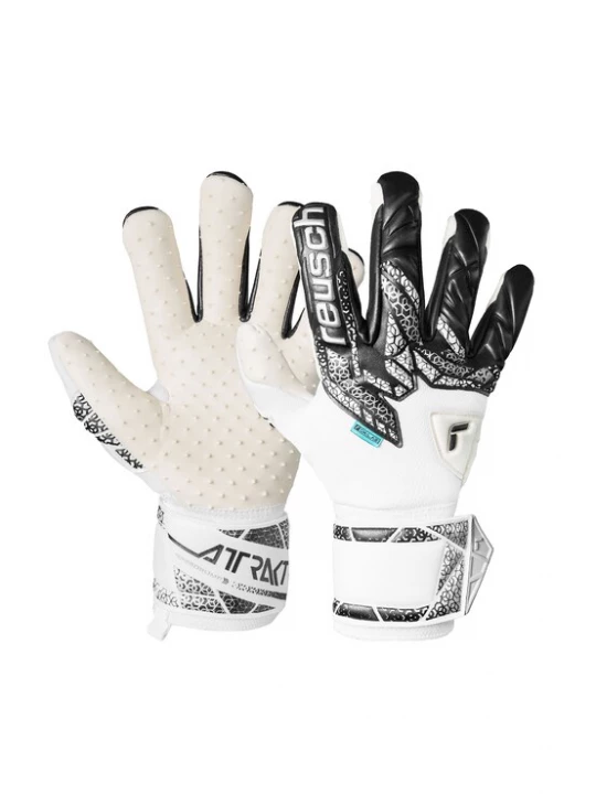 Foto van product REUSCH Sporthandschoenen 'Attrakt SpeedBump' zwart / wit