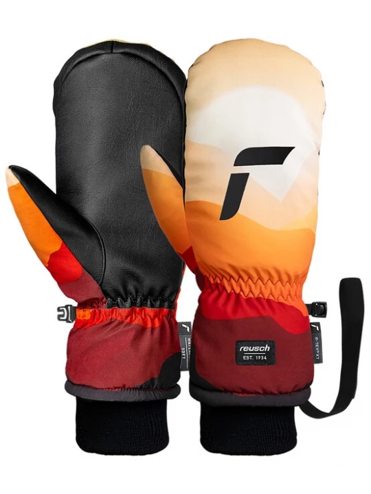 Foto van product REUSCH Sporthandschoenen 'Carter R-TEX® XT' oranje / lichtoranje / rood / zwart