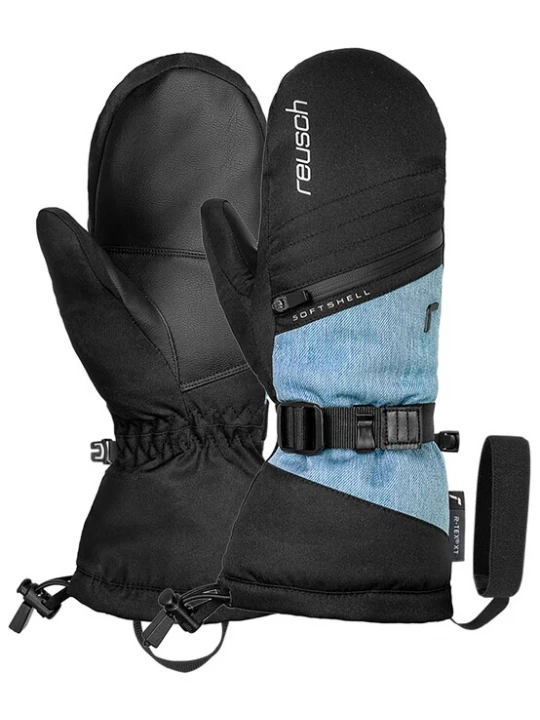 Foto van product REUSCH Sporthandschoenen 'Demi R-TEX® XT' lichtblauw / zwart / wit