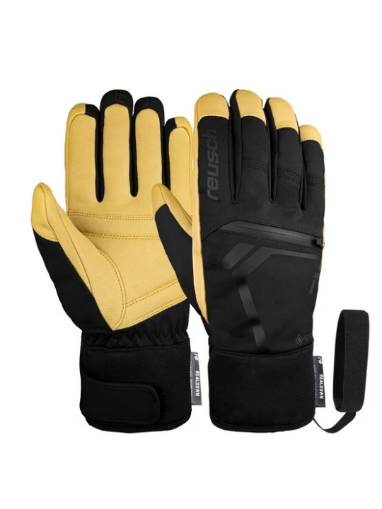 Foto van product REUSCH Sporthandschoenen 'Down Spirit GORE-TEX SC' camel / zwart