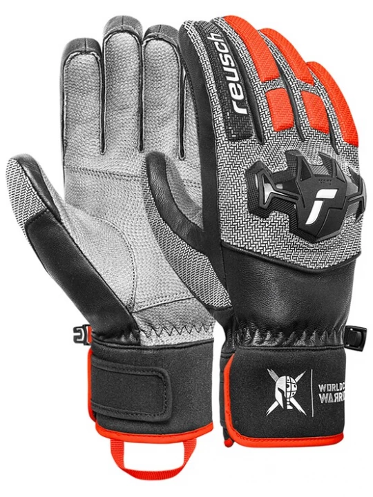 Foto van product REUSCH Sporthandschoenen grijs / oranje