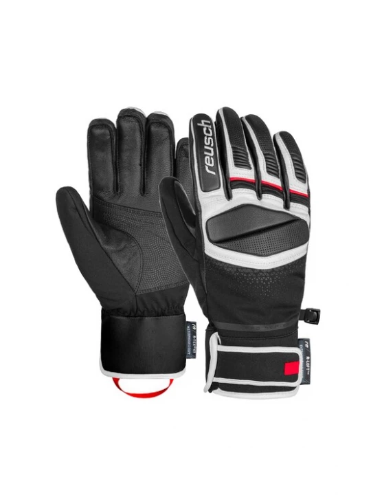 Foto van product REUSCH Sporthandschoenen 'Mastery' lichtgrijs / rood / zwart