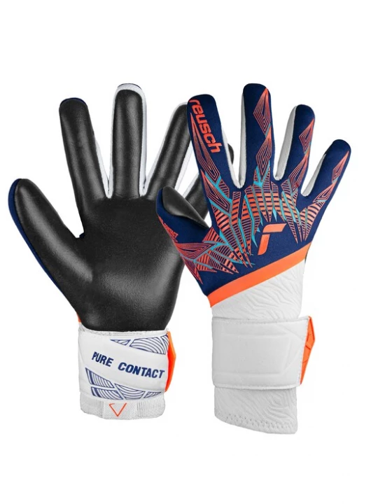 Foto van product REUSCH Sporthandschoenen 'Pure Contact Gold' marine / oranje / zwart / wit