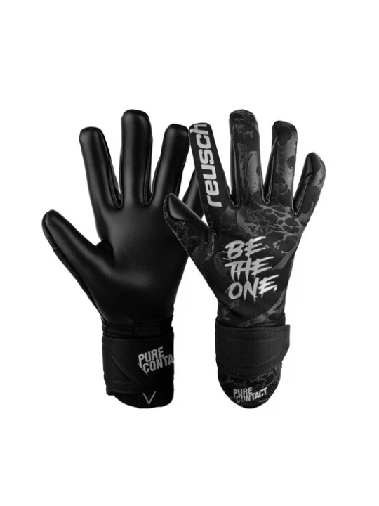 Foto van product REUSCH Sporthandschoenen 'Pure Contact Infinity' zilvergrijs / zwart