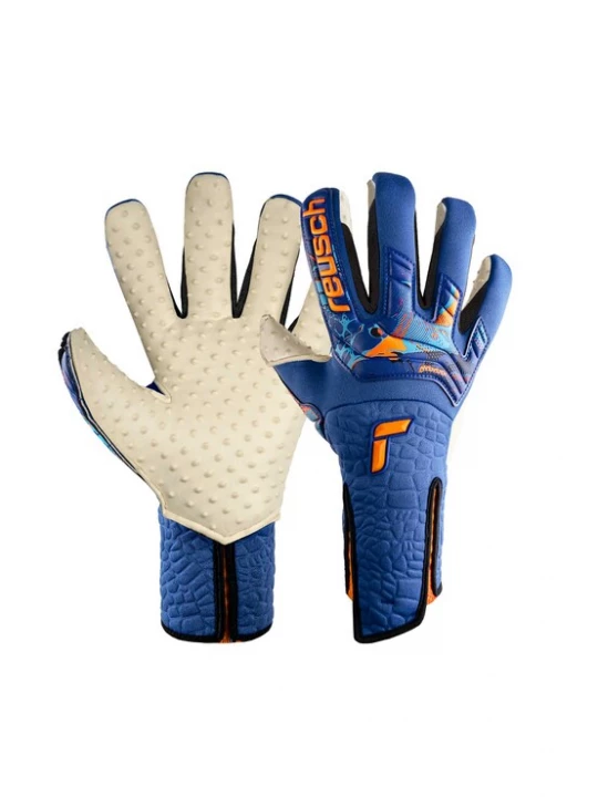 Foto van product REUSCH Sporthandschoenen royal blue / koningsblauw / oranje / wit