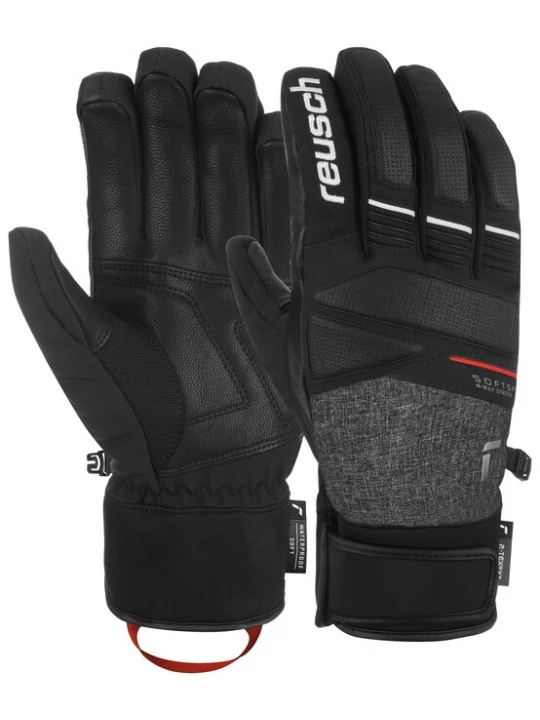 Foto van product REUSCH Sporthandschoenen 'Thunder' rood / zwart