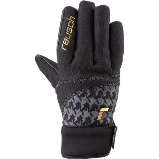 Foto van product REUSCH Sporthandschoenen 'Victoria' goud / grijs / zwart