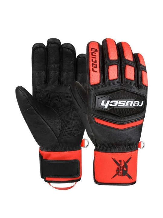 Foto van product REUSCH Sporthandschoenen 'Worldcup Warrior Team' oranjerood / zwart