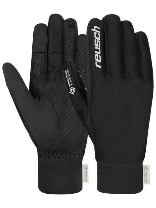 Foto van product REUSCH Vingerhandschoenen 'Karayel Windstopper® Touch-Tec' zwart / wit