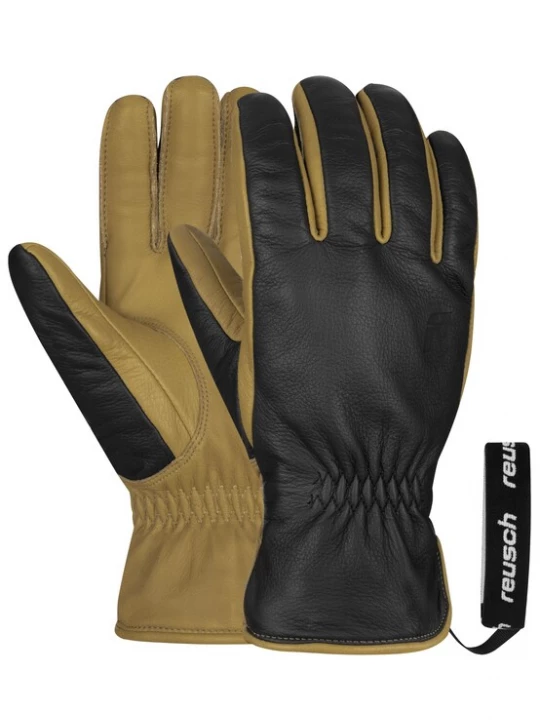Foto van product REUSCH Vingerhandschoenen 'Outsider' bruin / sepia / zwart