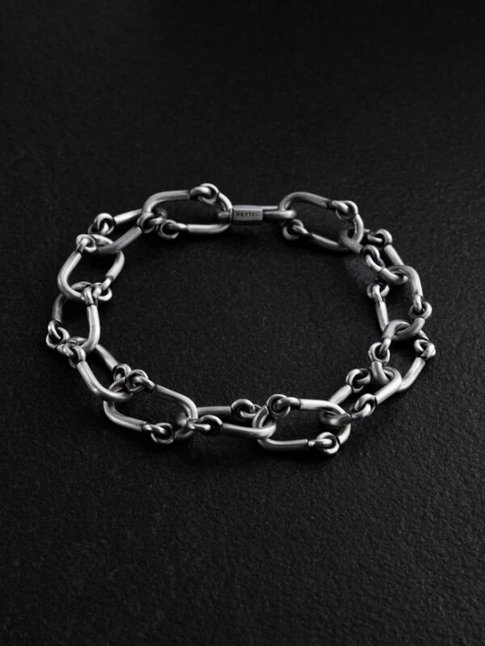 Foto van product REYTEL Armband 'BEPALING' zilver
