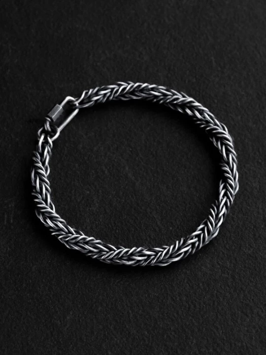 Foto van product REYTEL Armband 'BRAID' zilver