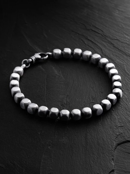 Foto van product REYTEL Armband 'CUBE' zilver