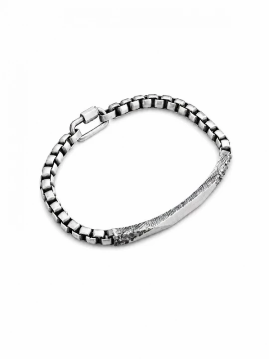 Foto van product REYTEL Armband 'FORGED' zilver