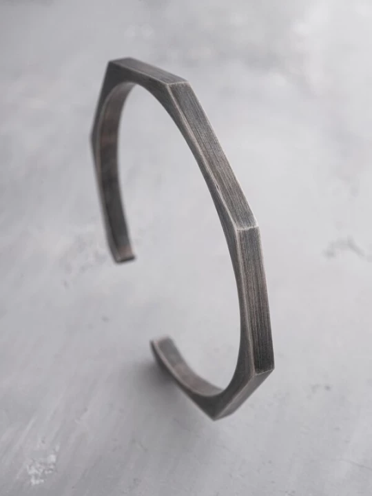 Foto van product REYTEL Armband 'KRAFT' zilver