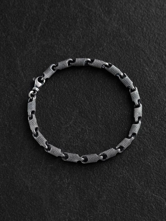 Foto van product REYTEL Armband 'KRAFTVOLL' zilver