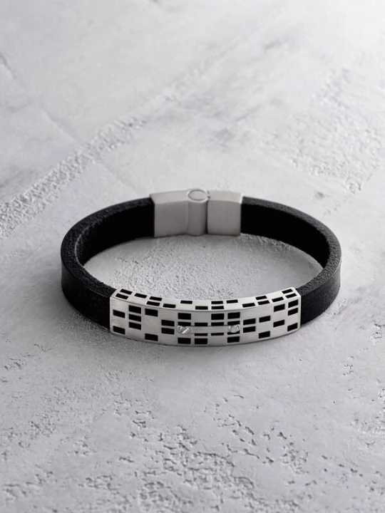 Foto van product REYTEL Armband 'LEADER' zilver