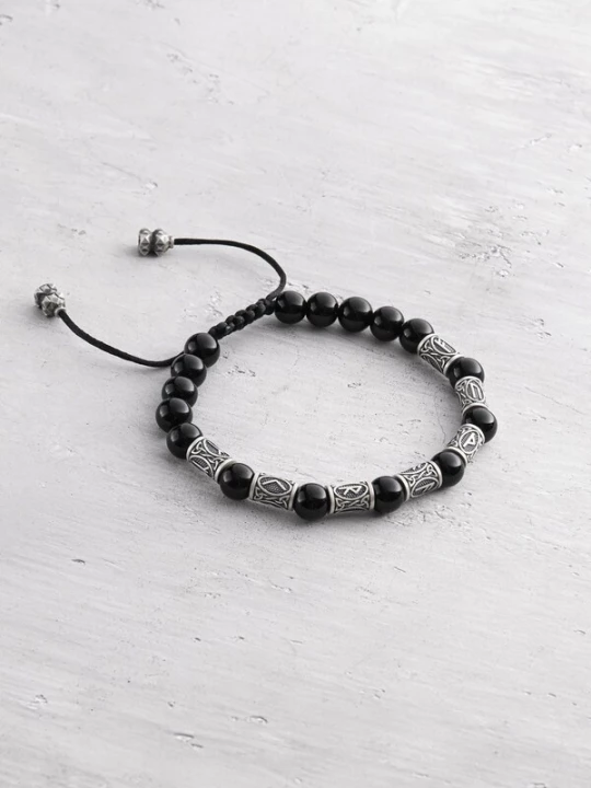 Foto van product REYTEL Armband 'RUNES' zilver