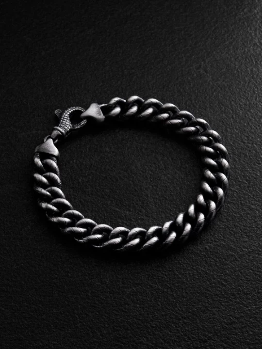 Foto van product REYTEL Armband 'SKALL' zilver