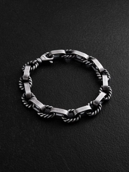 Foto van product REYTEL Armband 'SOLID' zilver
