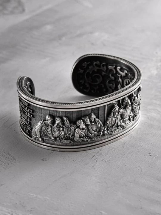 Foto van product REYTEL Armband 'THE LAST SUPPER' zilver