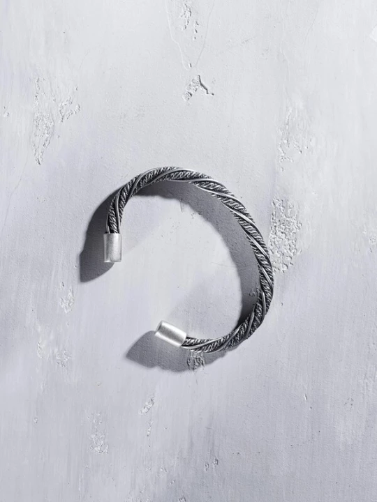Foto van product REYTEL Armband 'TOUW' zilver