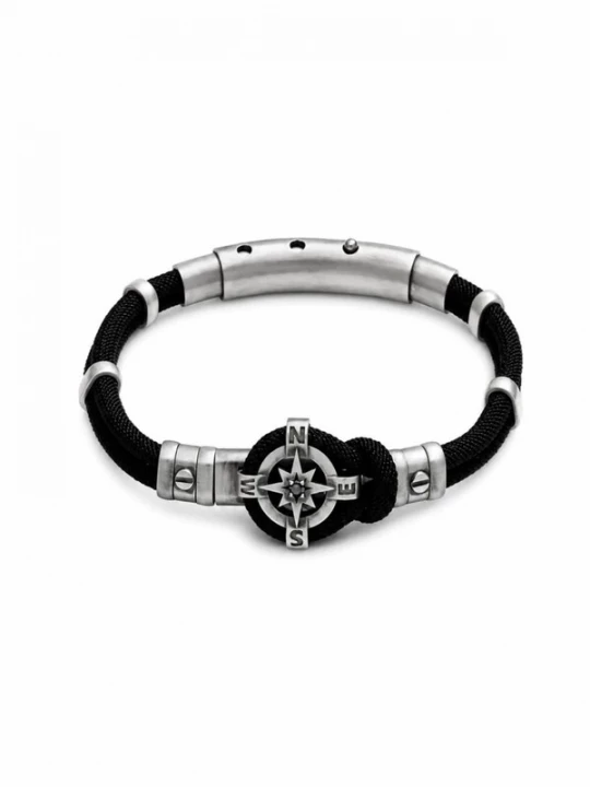 Foto van product REYTEL Armband 'WIND ROSE' zilver