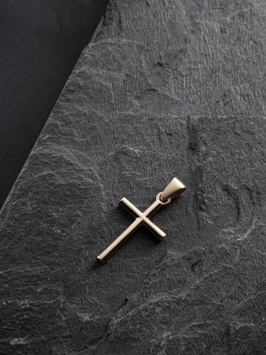 Foto van product REYTEL Hangers 'ANBETUNG (mini)' goud