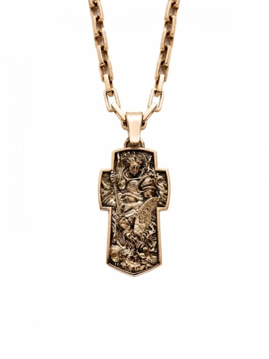 Foto van product REYTEL Hangers 'ARCHANGEL MICHAEL' goud