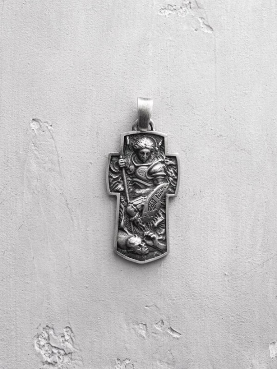 Foto van product REYTEL Hangers 'ARCHANGEL MICHAEL' zilver