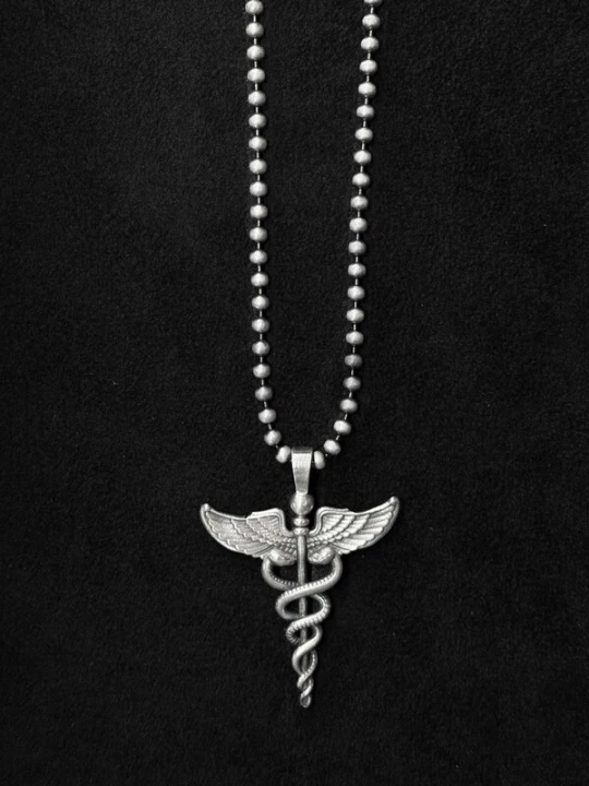 Foto van product REYTEL Hangers 'CADUCEUS' zilver