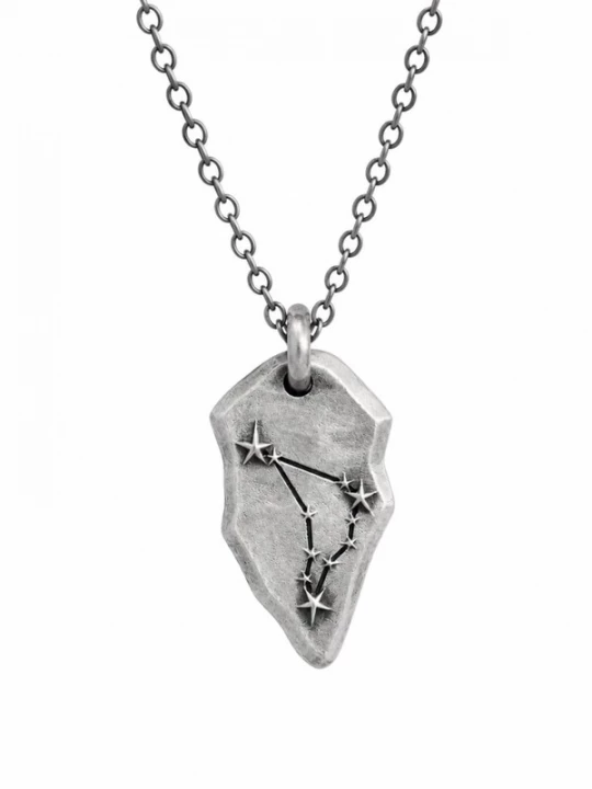 Foto van product REYTEL Hangers 'CAPRICORN CONSTELLATION' zilver