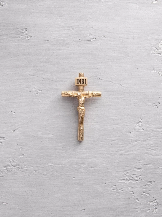 Foto van product REYTEL Hangers 'CRUCIFIXION of JESUS CHRIST' goudgeel