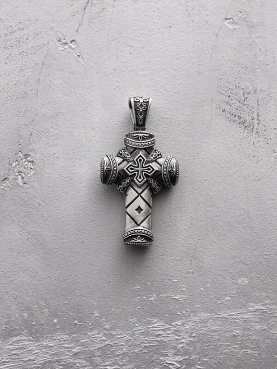 Foto van product REYTEL Hangers 'CRUCIS FIDEI' zilver