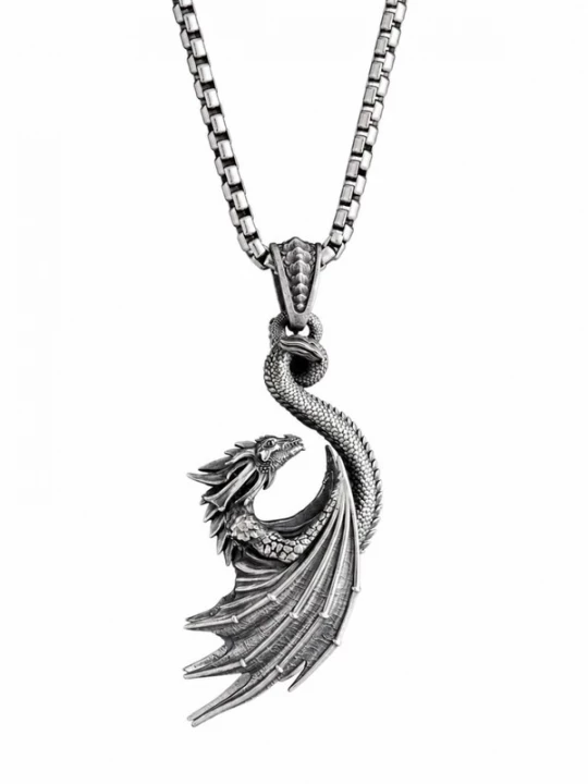 Foto van product REYTEL Hangers 'DRAGON' zilver