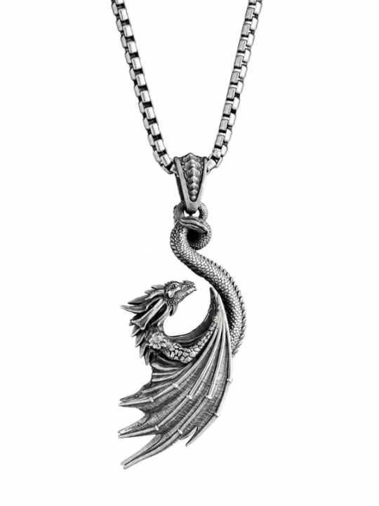 Foto van product REYTEL Hangers 'DRAGON' zilver